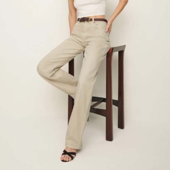 Reformation Pants - Reformation Val 90s Mid Rise Straight Jeans